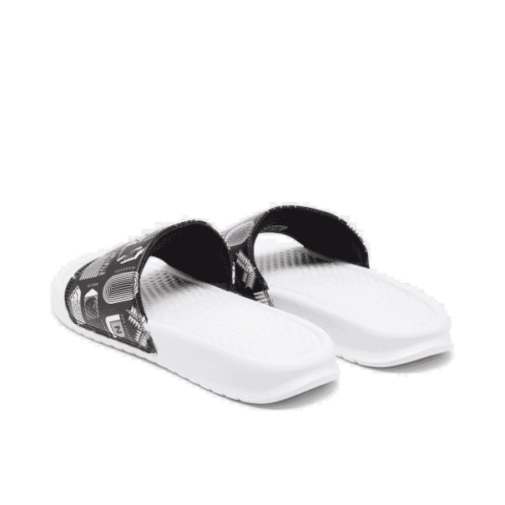 Men's Nike Benassi JDI Print Slide Sandals White/U - Picture 4 of 6